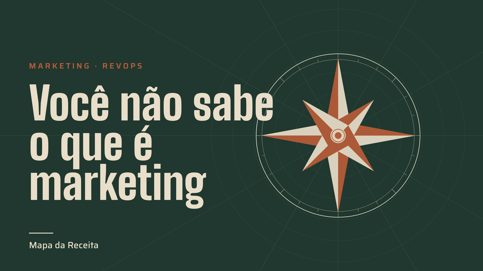 Você não sabe o que é marketing.